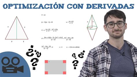 Optimizaci N Con Derivadas Youtube