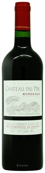 Ch Teau Du Pin Vignobles J M Constans Bordeaux Vivino Us