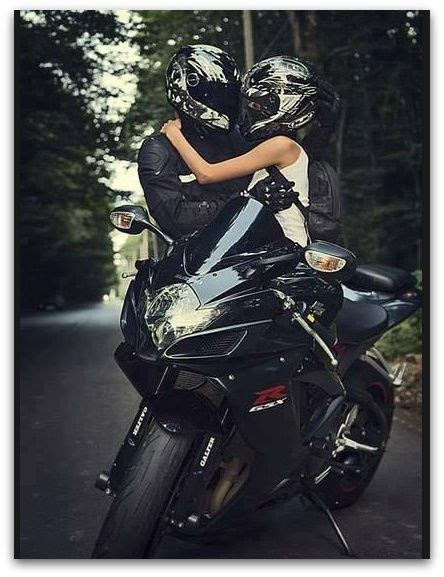 Imagenes De Parejas En Motos Romanticas Casal Motociclista Casais De