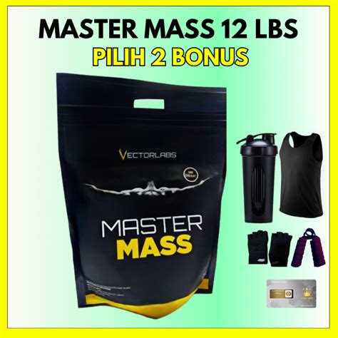 Jual Vectorlabs Master Mass 12 Lbs 5400 Gram Susu Whey Protein Gainer