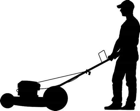 110+ Man Pushing Lawn Mower Stock Illustrations, Royalty-Free Vector ...