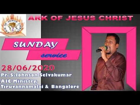 SUNDAY SERVICE MORNING SERVICE TAMIL 28 06 2020 AJC MINISTRY PR S