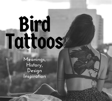 Bird Tattoos Interpreted: What Various Birds Mean & Represent - TatRing