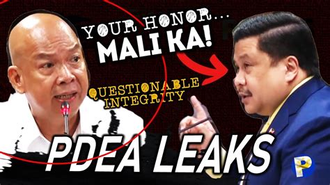 Mainit Na Sagutan Ni Jinggoy Estrada At Jonathan Morales Sa Pdea Leaks