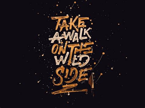 Take A Walk On The Wild Side by Jamar Cave on Dribbble