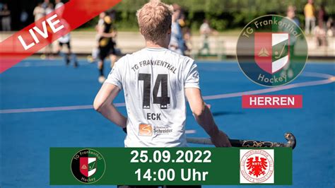 TGF gegen Nürnberger HTC 2 Feldhockey Bundesliga Herren 25 09 2022