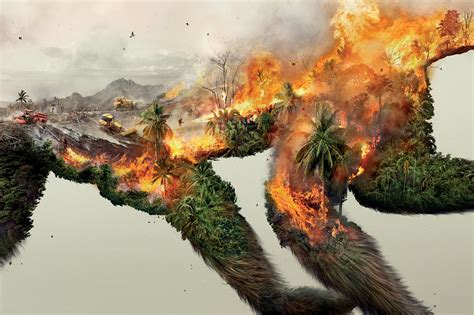 Destroying Nature Is Destroying Life On Behance