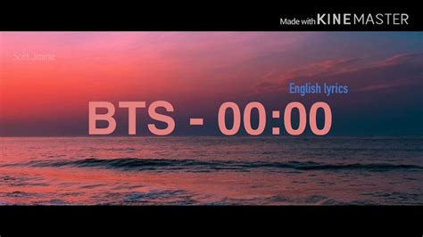 LYRIC BTS 00 00 ZERO OCLOCK ENGLISH LYRICS YouTube