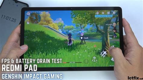 Xiaomi Redmi Pad Genshin Impact Gaming Test Helio G Hz Display