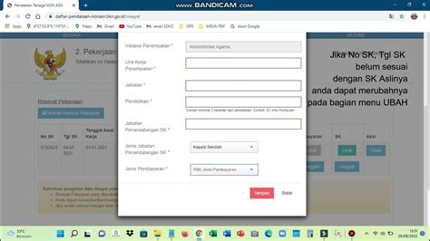 Cara Mudah Upload Berkas Pendataan Non Asn I Pendataan Tenaga Non