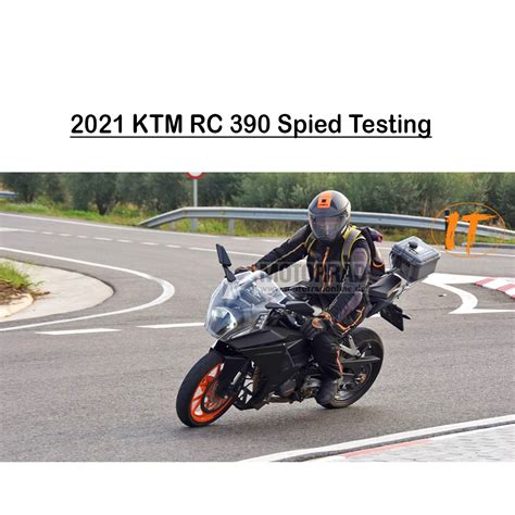 2021 KTM RC 390 Spied Testing