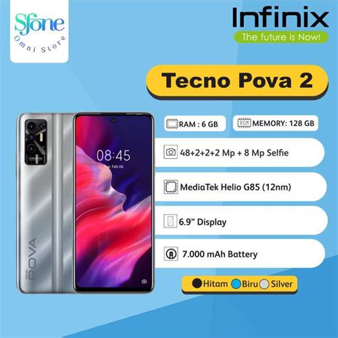 Jual Tecno Pova Ram Gb Internal Gb Garansi Resmi Indonesia Di