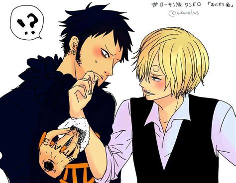 Sanji X Law Otp One Piece Ship Trafalgar Law One Piece