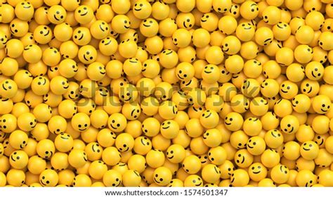 Joyful Smiley Face Balls Photos And Images