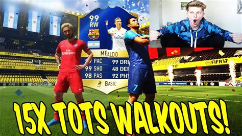 15x TOTS WALKOUT IN JEDEM PACK 1 TOTS WALKOUT FIFA 17 PACK