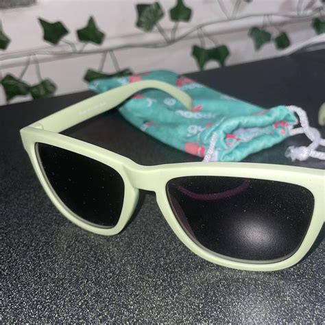 Sage Green Goodr Sunglasses Only Worn Once With No Depop