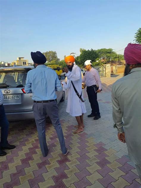 First Pics Of Amritpal Singh As He Surrenders Before Punjab Police In Moga India News Times Now