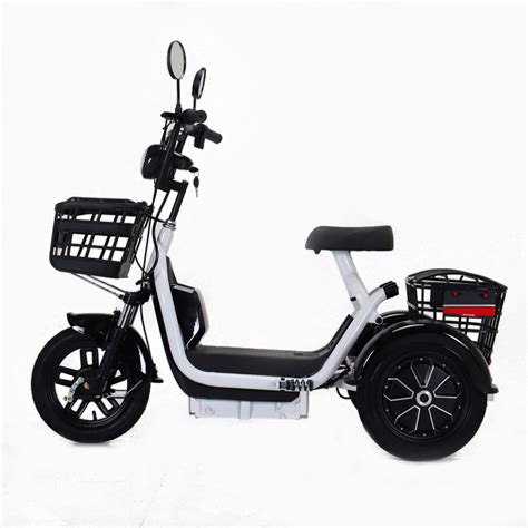 500w/48v Three Wheel Electric Scooter With Basket Hot Sale Electric ...