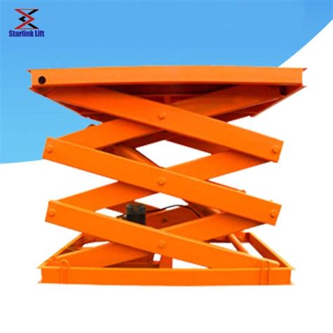 5t 10t 20t Electric Stationary Lift Table Fixed Scissor Lift Scissor