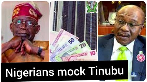 Shame Tinubu Further Destroyed Naira Damaged By Emefiele About To