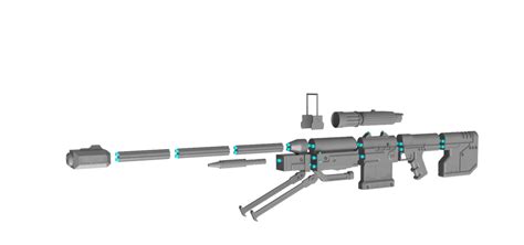 Sniper Rifle - Halo 3 - Cosplay Prop by KC Ortiz | Download free STL model | Printables.com