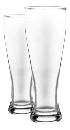 Jogo De Copo 2 Peças 414 Ml Taça Tulipa Chopp Cerveja Suco Cor