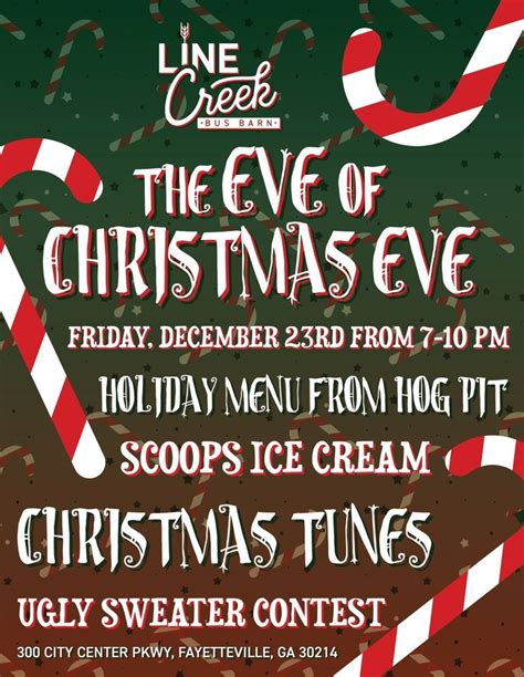 The Eve Of Christmas Eve Line Creek Brewing Bus Barn Fayetteville