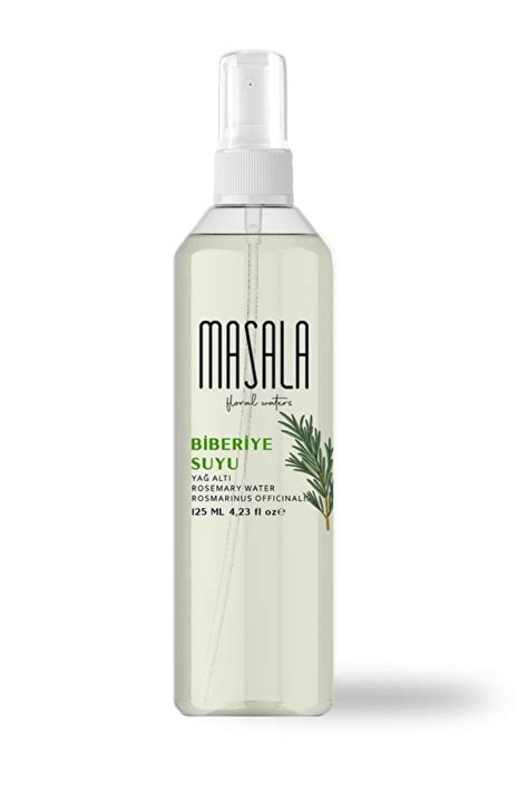 Masala Biberiye Suyu 125 Ml X 2 ADET Rosemary Floral Water Biberiye