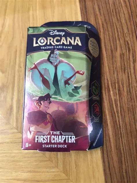 Disney Lorcana Trading Card Game The First Chapter Starter Deck Emerald