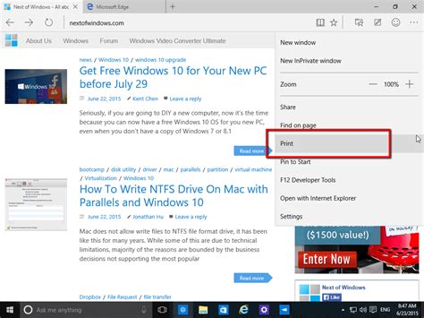 3 Ways To Save Web Page As PDF In Windows 10 NEXTOFWINDOWS