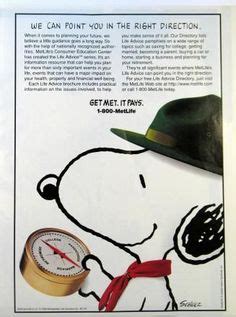 40 Peanuts + Metlife ideas | snoopy, print ads, peanuts gang