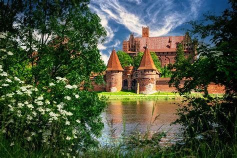 Malbork Castle Capital Of The Teutonic Order In Poland Ruined Castle