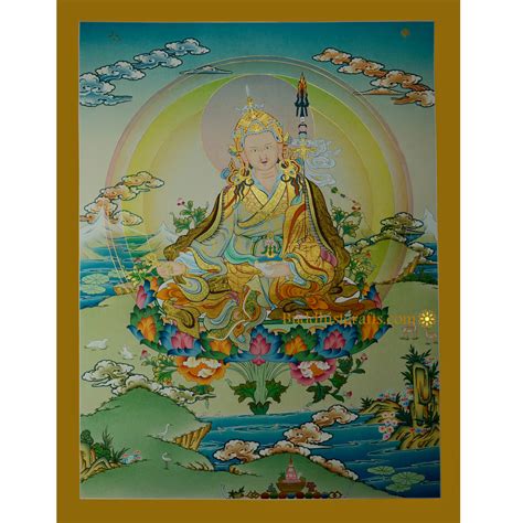 Padmasambhava Thangkas represent masters in tantric Buddhism.