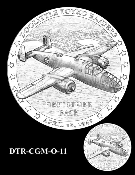 Doolittle Tokyo Raiders Congressional Gold Medal Designs | CoinNews