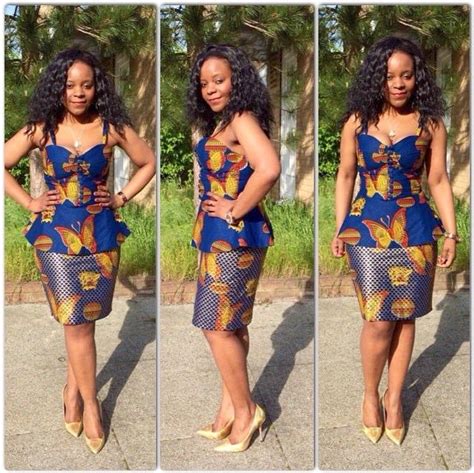 Ankara Short Skirt And Blouse Style Dezango Fashion Zone