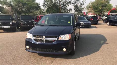 2017 Dodge Grand Caravan Crew Plus Jazz Blue Pearl Courtesy Chrysler Youtube