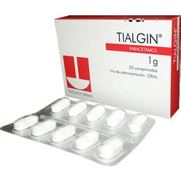 Tialgin Comprimidos Infomerc Vadem Cum Farmac Utico Bolivia