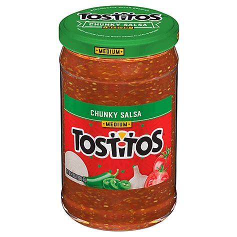 Tostitos Chunky Salsa Medium 24 Oz Medium Salsa Riesbeck