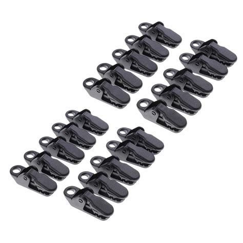 20 Pieces Tarp Clips Heavy Duty Lock Grip Instant Clip For Awnings