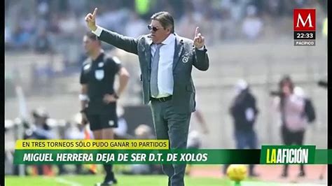 Miguel Herrera deja de ser director técnico de Xolos de Tijuana Vídeo