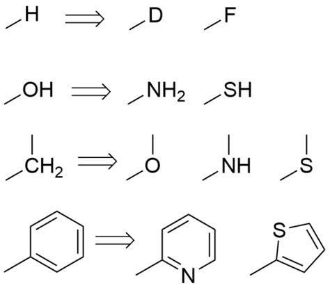 Classical bioisosteres