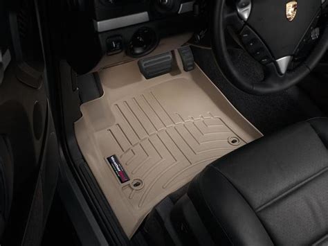 Porsche Cayenne Weathertech Digitalfit Floor Mat Liners All Weather