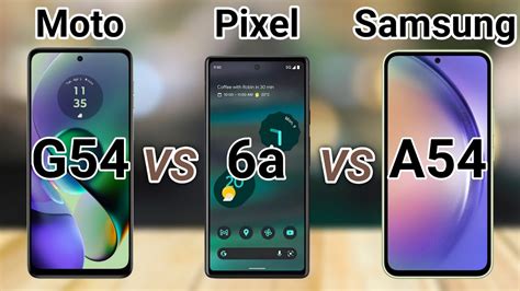 Moto G Vs Samsung A Vs Google Pixel A Youtube