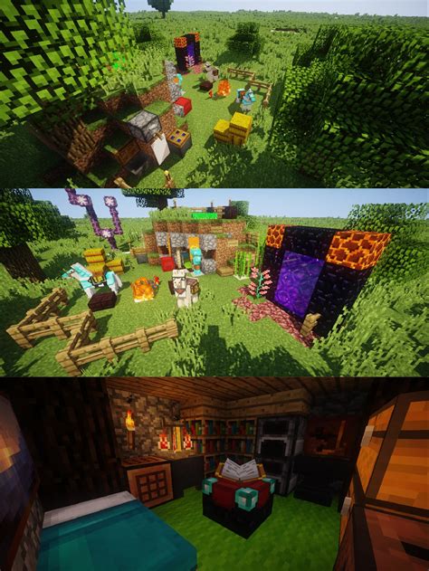 Cozy Survival Camp R Minecraft