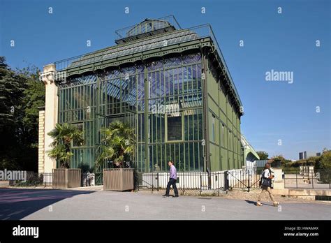 France, Paris, National Museum of Natural History, Large greenhouses of ...