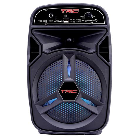 Caixa Som Amplificada Trc 5510 Bluetooth Radio Fm E Entrada Usb