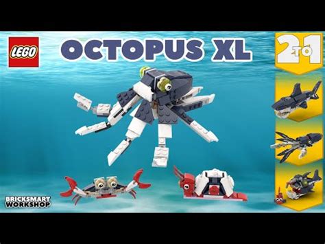 Octopus XL MOC LEGO 31088 Alternate Build - YouTube | Lego, Cool lego creations, Lego creations