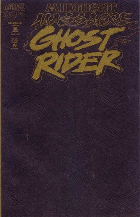 Ghost Rider 40 Newsstand Published August 1993 Key