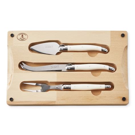 Laguiole Cheese Knives Set Of 3 Williams Sonoma