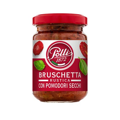 Polli Bruschetta With Sundried Tomatoes 140g Coltempo